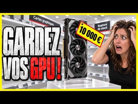 GPU, RAM, cartes mères : la pénurie devient HORS DE CONTRÔLE !