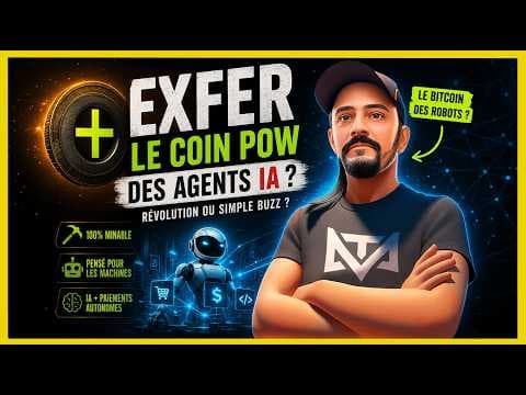 EXFER va t il devenir le Bitcoin des AGENTS IA ? Tuto spec mining