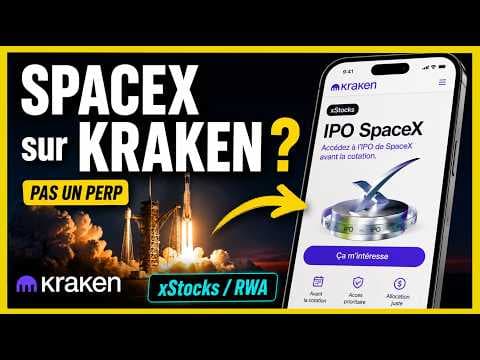 SpaceX arrive sur Kraken : l’IPO que les Français peuvent acheter avant Wall Street